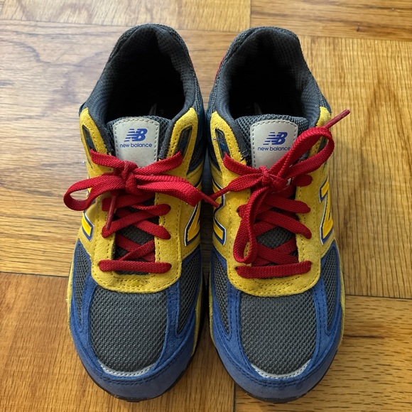 RARE New Balance 990v5 x Shoe City x EAT pre-school sneakers - SIZE 3Y - Picture 4 of 6